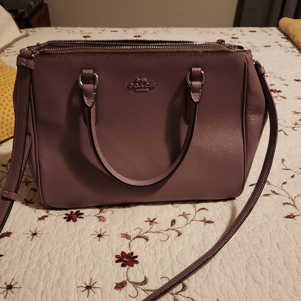 Lavender Coach purse